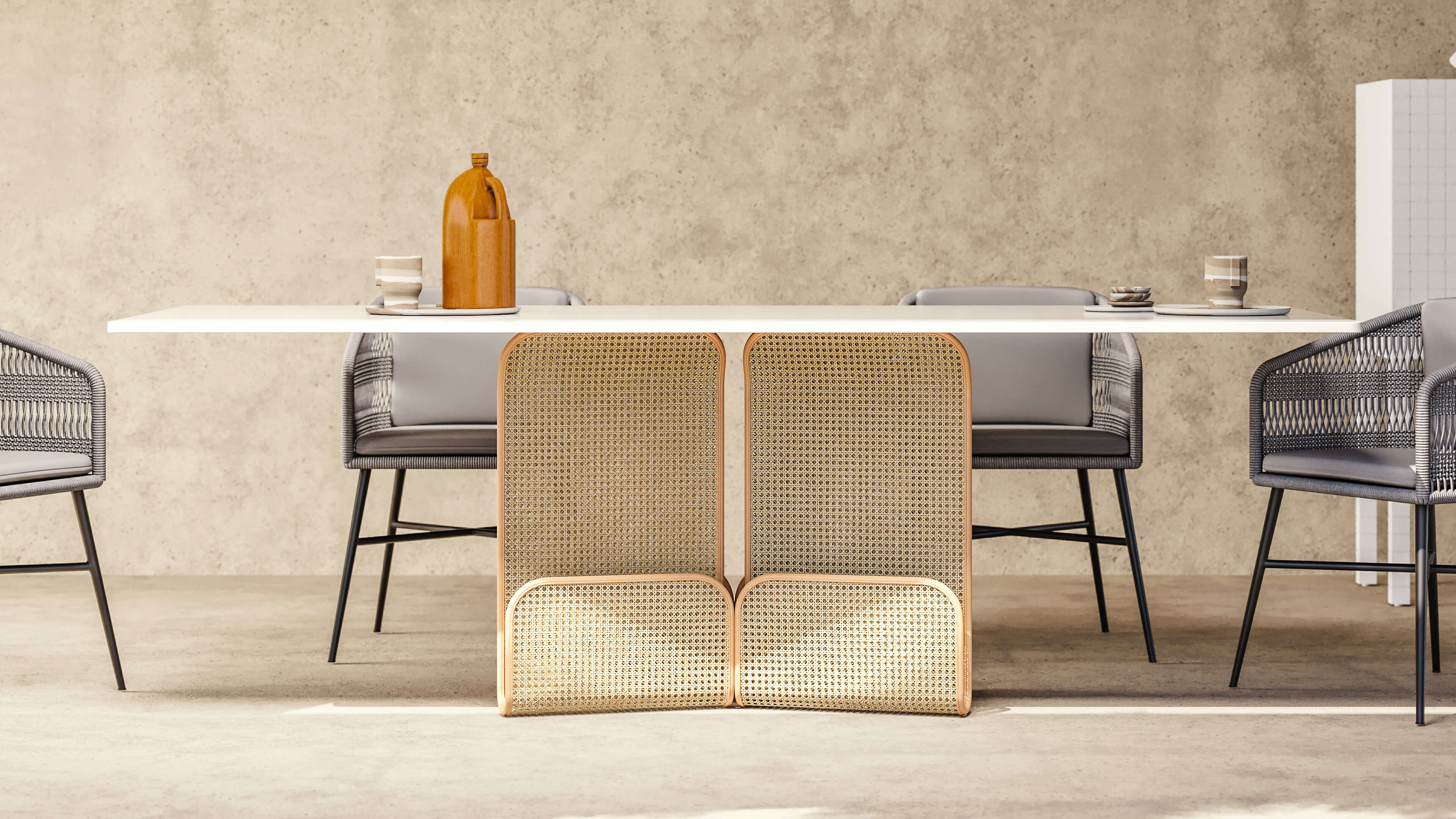 Calfurn Folding Table - Design Commune Feature