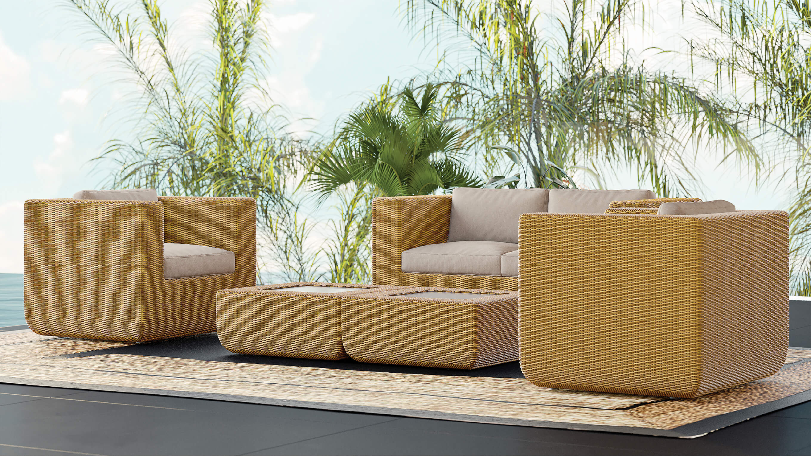 ISABELLA SOFA SET by Jireh Forge, Inc. - Design Commune Feature
